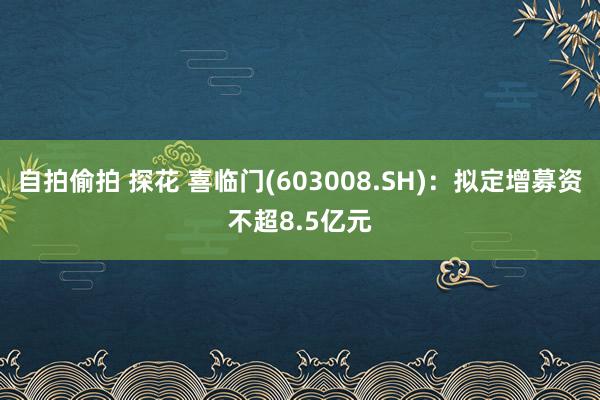 自拍偷拍 探花 喜临门(603008.SH)：拟定增募资不超8.5亿元