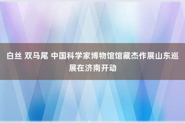 白丝 双马尾 中国科学家博物馆馆藏杰作展山东巡展在济南开动