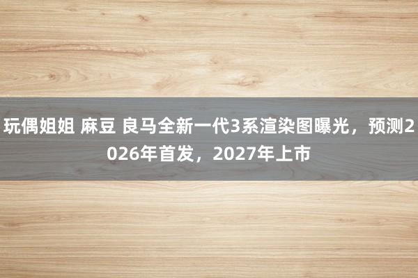 玩偶姐姐 麻豆 良马全新一代3系渲染图曝光，预测2026年首发，2027年上市